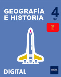 Inicia Digital - Geografía e Historia 4º ESO. Licencia alumno (navarra)