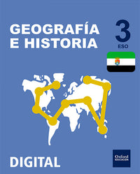Inicia Digital - Geografía e Historia 3.º ESO. Licencia alumno (extremadura) 2016
