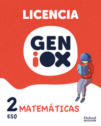 Matemáticas 2.º ESO. GENiOX Licencia estudiante (Murcia)