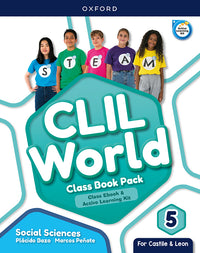 CLIL World Social Sciences 5. Digital Class book (Castile & Leon)