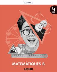 Matemàtiques B 4r ESO. Llicència de l'estudiant. Escriptori GENiOX (Comunitat Valenciana)