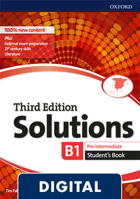 Solutions 3rd Edition Pre-Intermediate. Student's Book (OLB eBook)