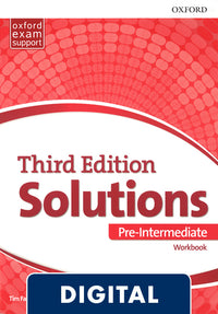 Solutions 3rd Edition Pre-Intermediate. Workbook (OLB eBook)