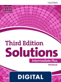 Solutions 3rd Edition Intermediate Plus. Workbook (OLB eBook)