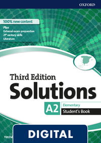 Solutions 3rd Edition Elementary. Student's Book Blink e-Book