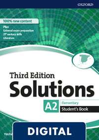 Solutions 3rd Edition Elementary. Student's Book (OLB eBook)