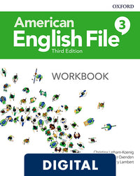 American English File 3th Edition 3. Digital Workbook.