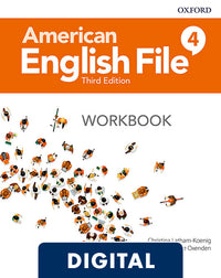 American English File 3th Edition 4. Digital Workbook.