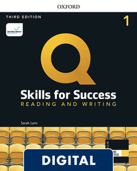 Q Skills for Success (3rd Edition). Reading and Writing. Level 1. Digital Student's Book