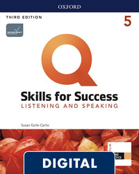 Q Skills for Success (3rd Edition). Listening and Speaking. Level 5. Digital Student's Book