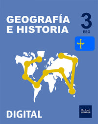 Inicia Digital - Geografía e Historia 3.º ESO. Licencia alumno (Asturias)