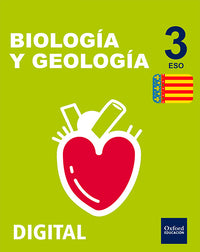 Inicia Digital - Biología y Geología 3.º ESO serie Arce. Licencia alumno (Comunitat Valenciana)