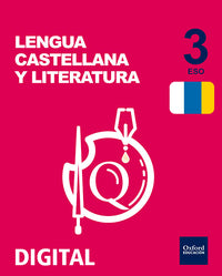 Inicia Digital - Lengua Castellana y Literatura 3.º ESO. Licencia alumno (canarias)