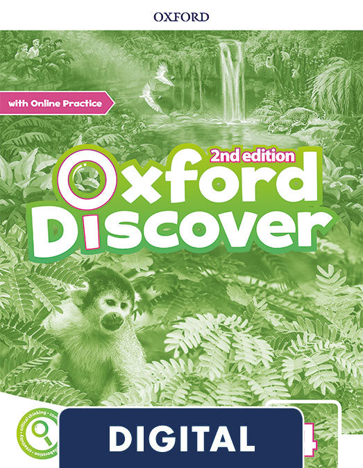 Oxford Discover 2nd Edition 4. Digital Activity Book + Online Practice