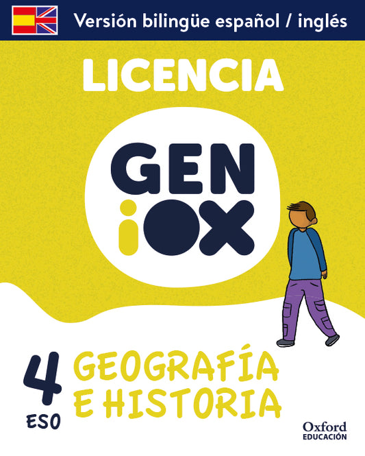 Geography & History 4º ESO. GENiOX License Programa Bilingüe Student version (andalucia)