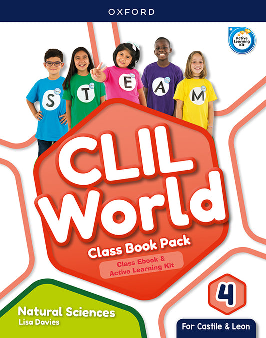 CLIL World Natural Sciences 4. Digital Class book (Castile & Leon)