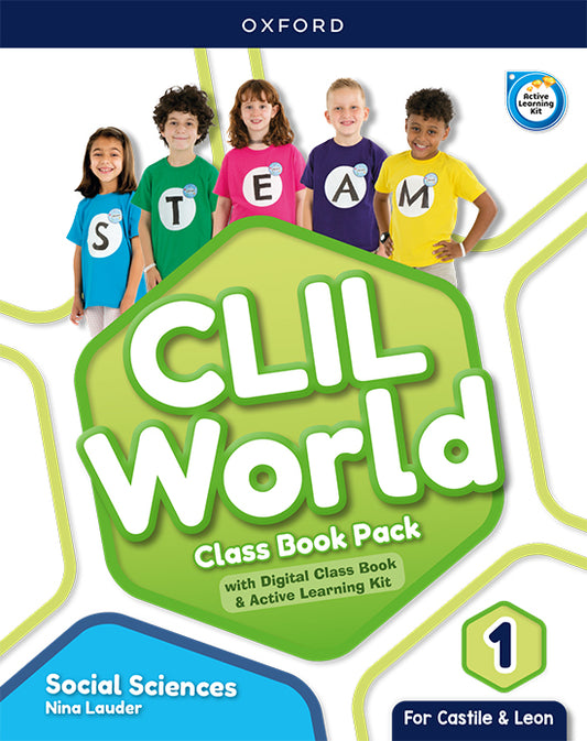 CLIL World Social Sciences 1. Digital Class book (Castile & Leon)