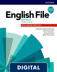 English File 4th Edition Advanced (C1.1). Digital Student’s Book + WorkBook +Spanish Online Practice