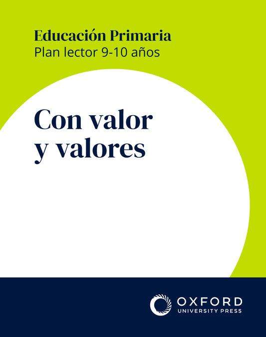 Plan lector 9-10 años. Con valor y valores