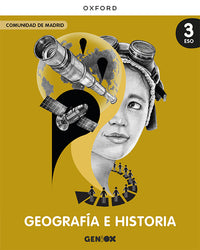 Geografía e Historia 3º ESO. Licencia del estudiante. Escritorio GENiOX (madrid)