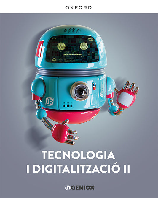 Tecnologia i Digitalització II ESO. Llibre digital (edició estudiant) inGENIOX. Comunitat Valenciana