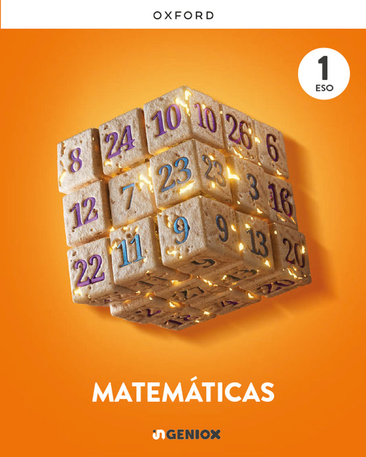 Matemáticas 1º ESO. Libro digital (edición estudiante) inGENIOX