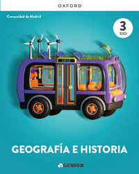 Geografía e Historia 3º ESO. Libro digital (edición estudiante) inGENIOX. Comunidad de Madrid