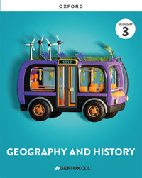 Geography & History 3º ESO. Digital book (student's edition) inGENIOX CLIL