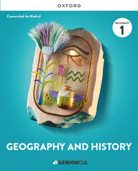 Geography & History 1º ESO. Digital book (student's edition) inGENIOX CLIL. Comunidad de Madrid