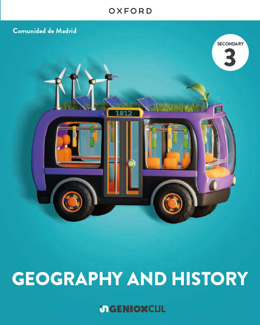 Geography & History 3º ESO. Digital book (student's edition) inGENIOX CLIL. Comunidad de Madrid