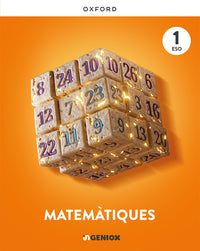 Matemàtiques 1r ESO. Llibre digital (edició estudiant) inGENIOX. Comunitat Valenciana