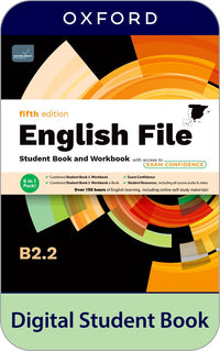 English File 5th Edition B2.2. Digital Student’s Book + Workbook + Exam Confidence