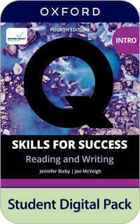 Q Skills for Success (4th Edition). Reading and Writing. Level Intro. Digital Student's Book + Skills Confidence