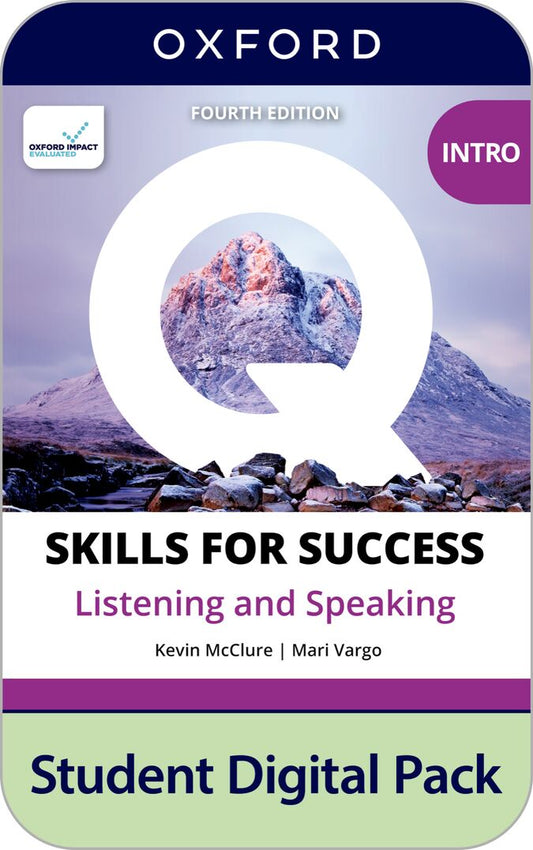Q Skills for Success (4th Edition). Listening and Speaking. Level Intro. Digital Student's Book + Skills Confidence