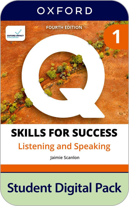 Q Skills for Success (4th Edition). Listening and Speaking. Level 1. Digital Student's Book + Skills Confidence