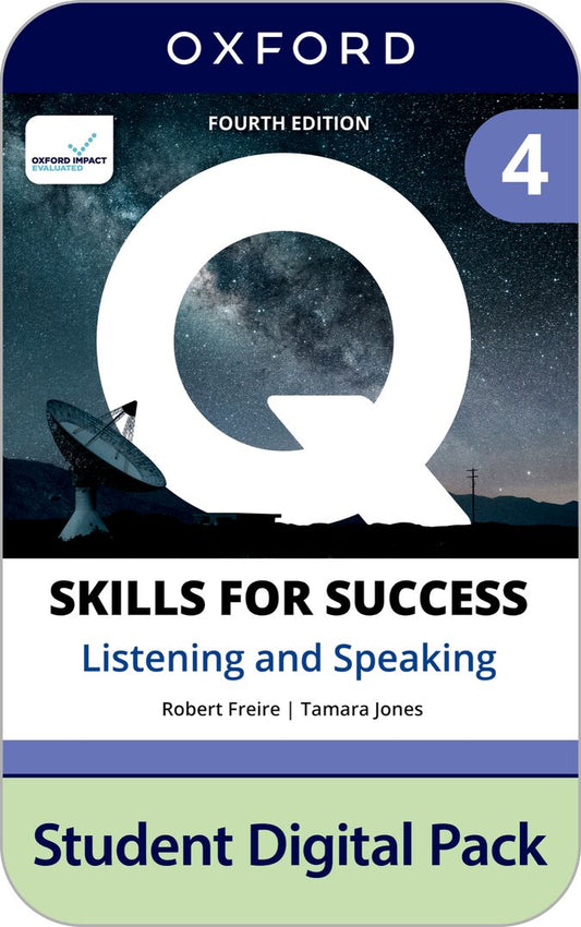 Q Skills for Success (4th Edition). Listening and Speaking. Level 4. Digital Student's Book + Exam Confidence