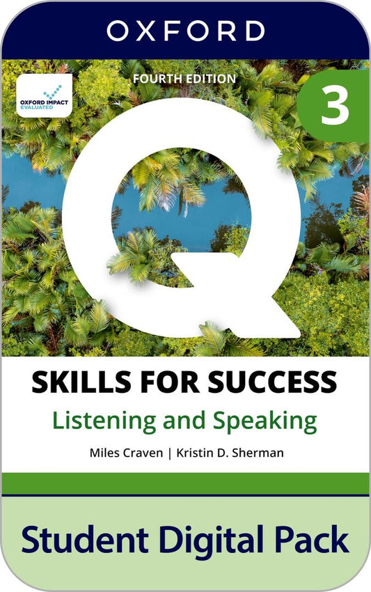Q Skills for Success (4th Edition). Listening and Speaking. Level 3. Digital Student's Book + Exam Confidence