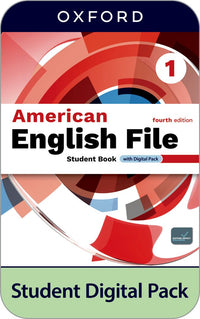 American English File 4th Edition 1. Digital Student's Book + Workbook + Exam Confidence