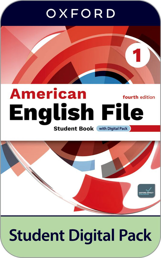 American English File 4th Edition 1. Digital Student's Book + Workbook + Exam Confidence