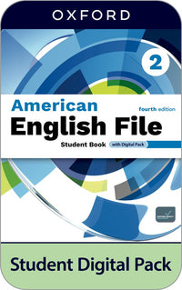 American English File 4th Edition 2. Digital Student's Book + Workbook + Skills Confidence