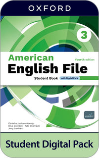 American English File 4th Edition 3. Digital Student's Book + Workbook + Skills Confidence