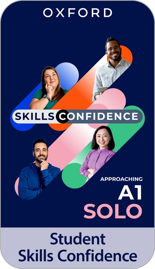 Skills Confidence and Exam Confidence provides the key skills needed to perform well in international exams, including the Oxford Test of English and Cambridge main suite ELT exams.
Bite-sized Reading, Listening, Speaking and Writing practice is easily accessible from a mobile device for students to use in their own time, at their own pace