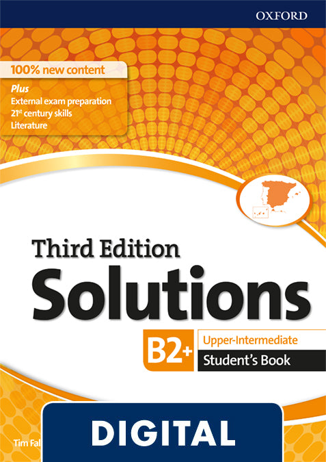 Solutions 3rd Edition Upper-Intermediate. Student's Book (OLB eBook)