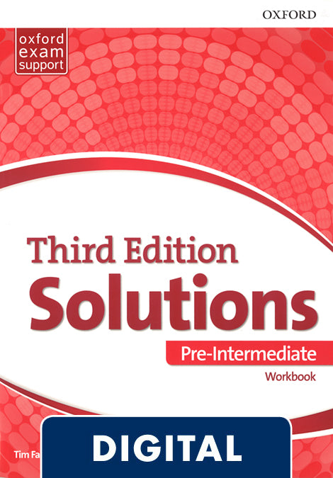 Solutions 3rd Edition Pre-Intermediate. Workbook (OLB eBook)