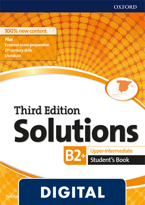 Solutions 3rd Edition Upper Intermediate. Student's Book Blink e-Book