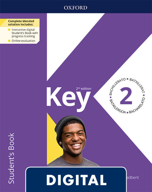Key to Bachillerato 2. Digital Student's Book. 2 Edition