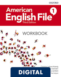 American English File 3th Edition 1. Digital Workbook.