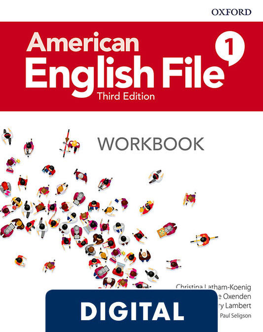 American English File 3th Edition 1. Digital Workbook.