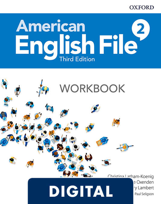 American English File 3th Edition 2. Digital Workbook.