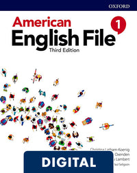 American English File 3th Edition 1. Digital Student's Book.